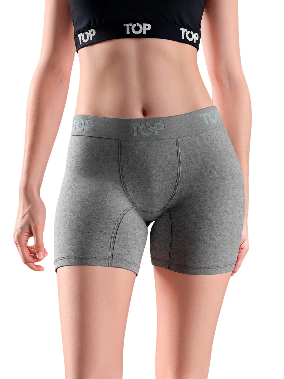BOXER MEDIO MUJER TOP PACK X5 ALGODÓN - 4