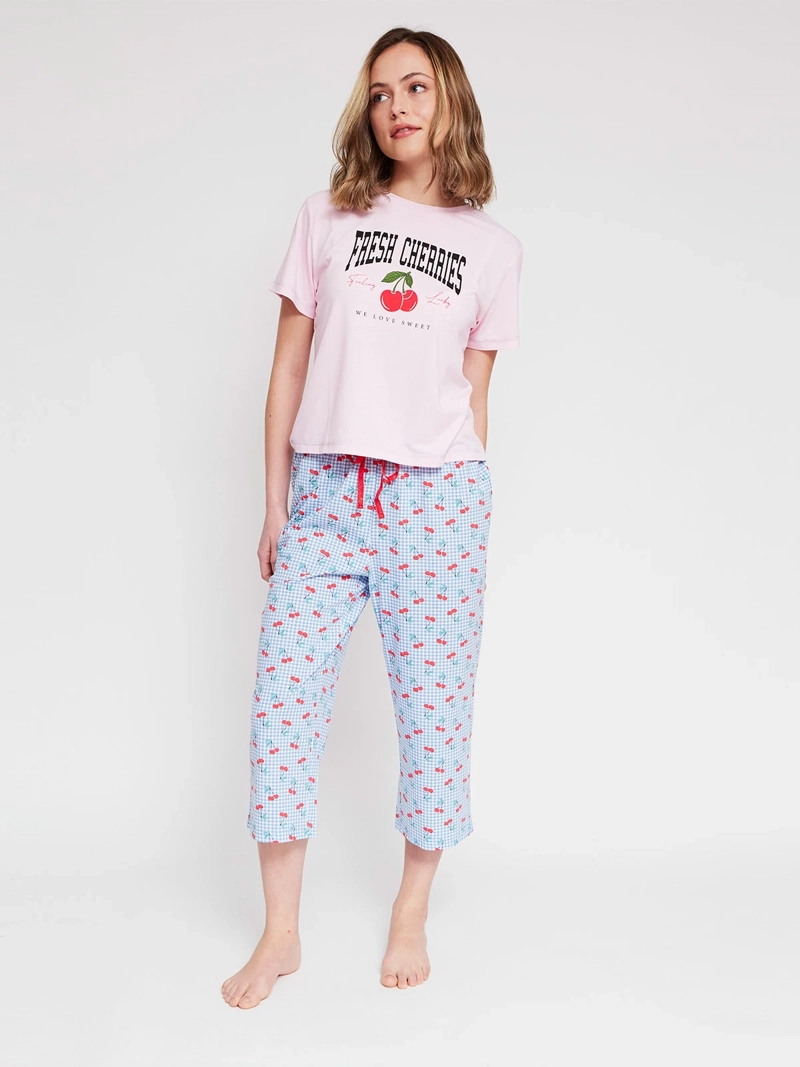 BOTTOM PIJAMA MUJER INDEX CAPRI - 4