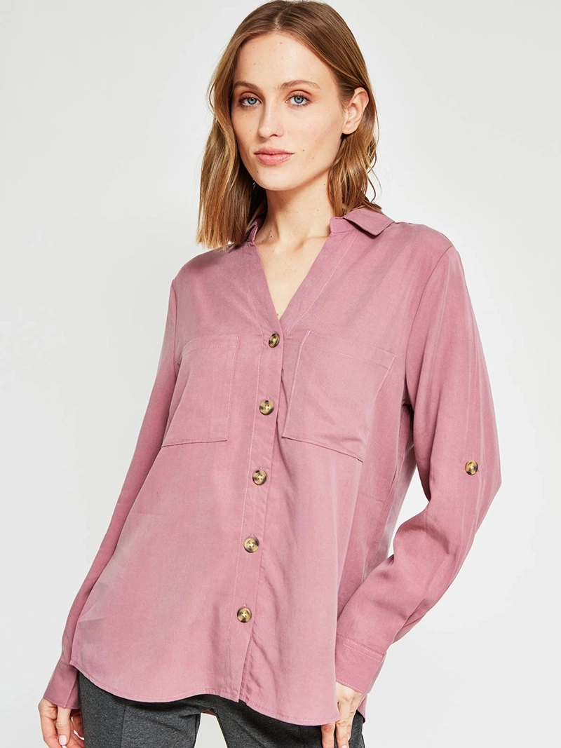 BLUSA MUJER AZIZ CAMISERA - 2