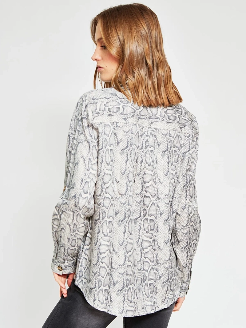 BLUSA MUJER AZIZ CAMISERA - 3