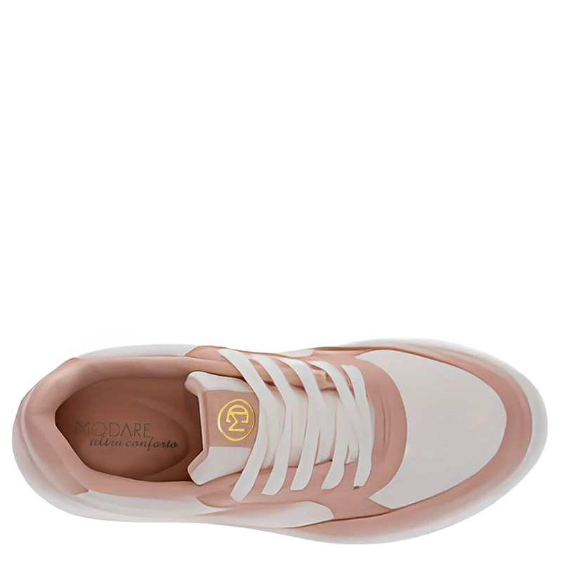 ZAPATILLAS MUJER MODARE CASUALES BEIGE - 5