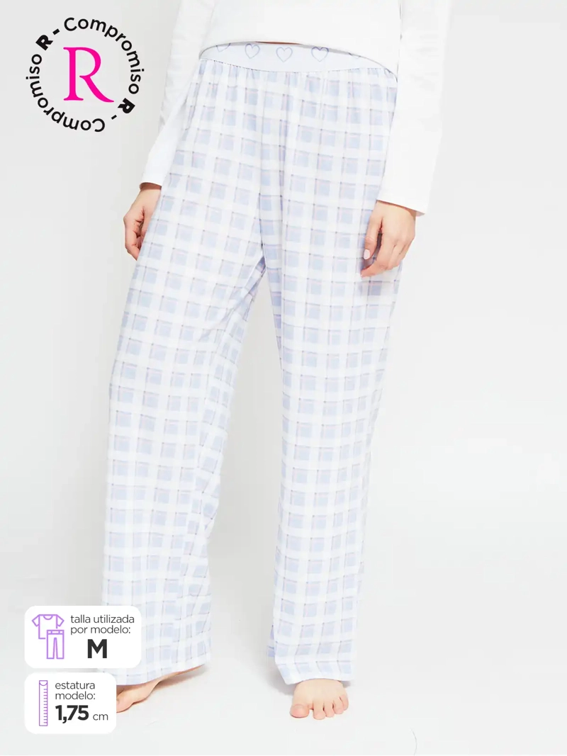 BOTTOM PIJAMA MUJER INDEX RECTO - 1