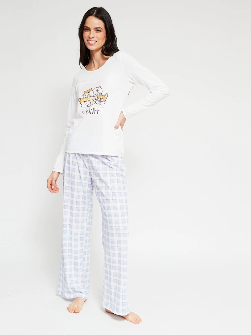 BOTTOM PIJAMA MUJER INDEX RECTO - 4