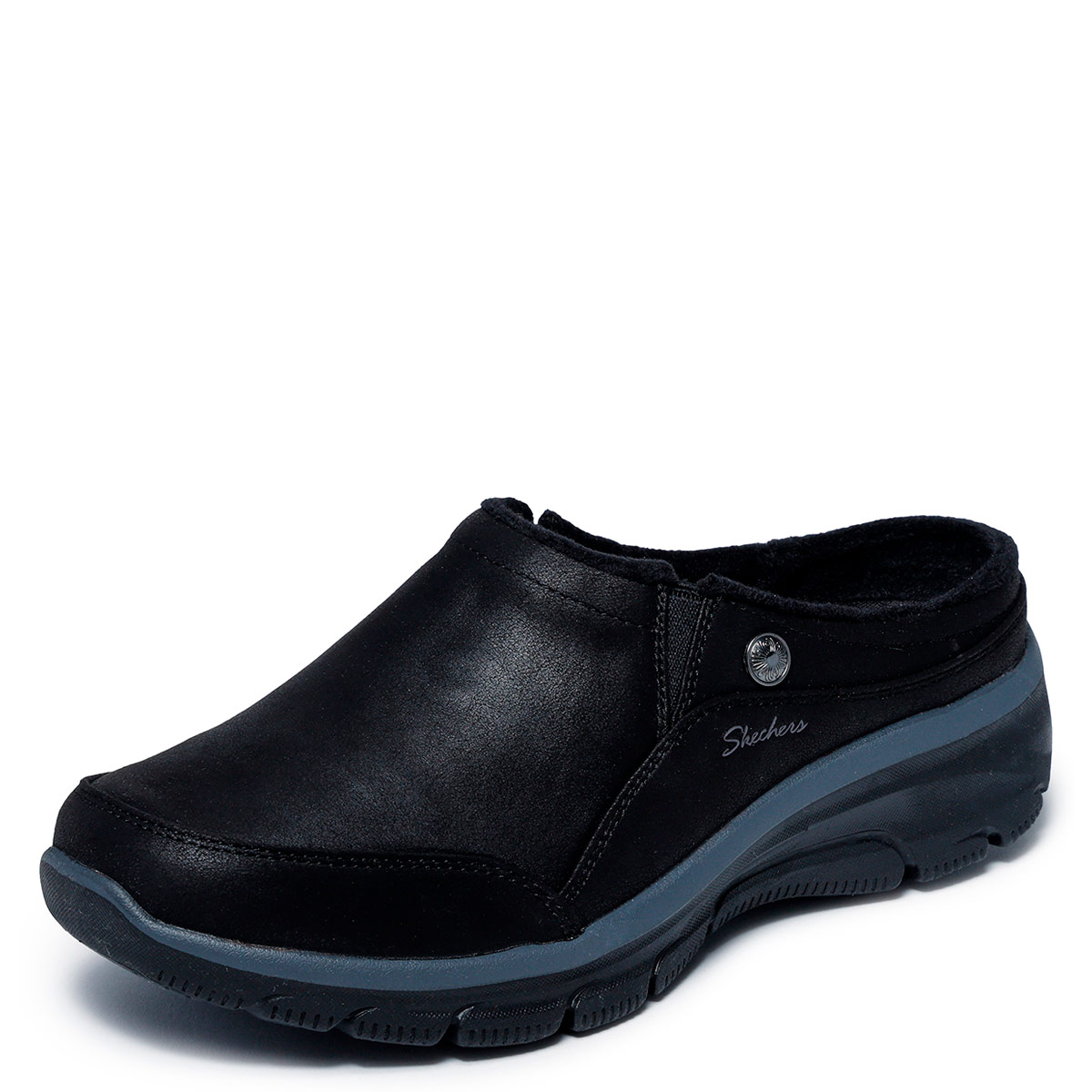 ZAPATILLAS MUJER SKECHERS CASUALES NEGRO EASY GOING - 3