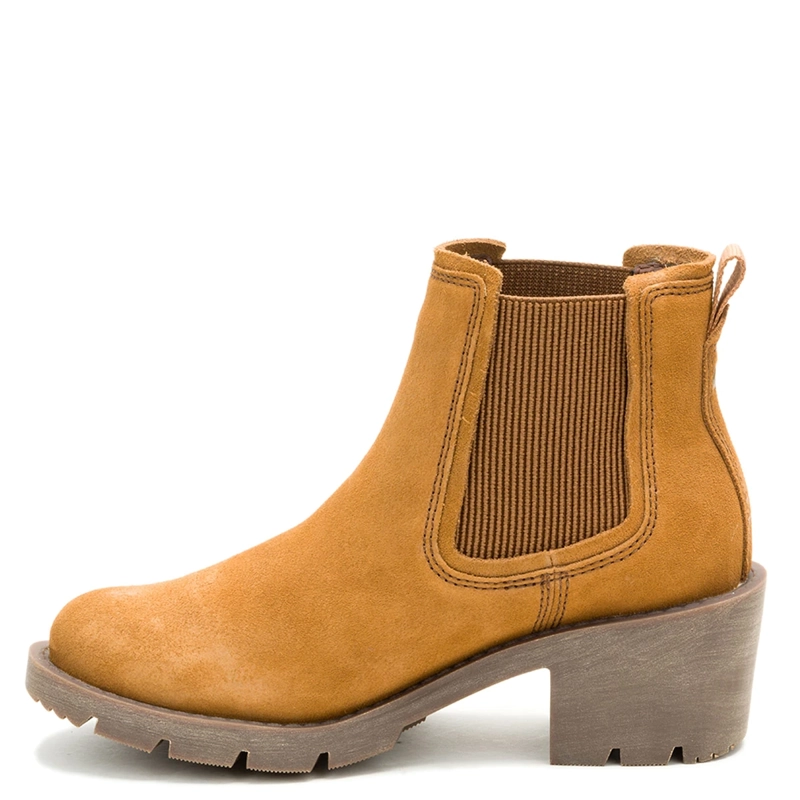 BOTINES MUJER CAT CAFÉ REWRITE CHELSEA CUERO - 3