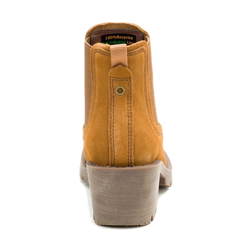 BOTINES MUJER CAT CAFÉ REWRITE CHELSEA CUERO - 4