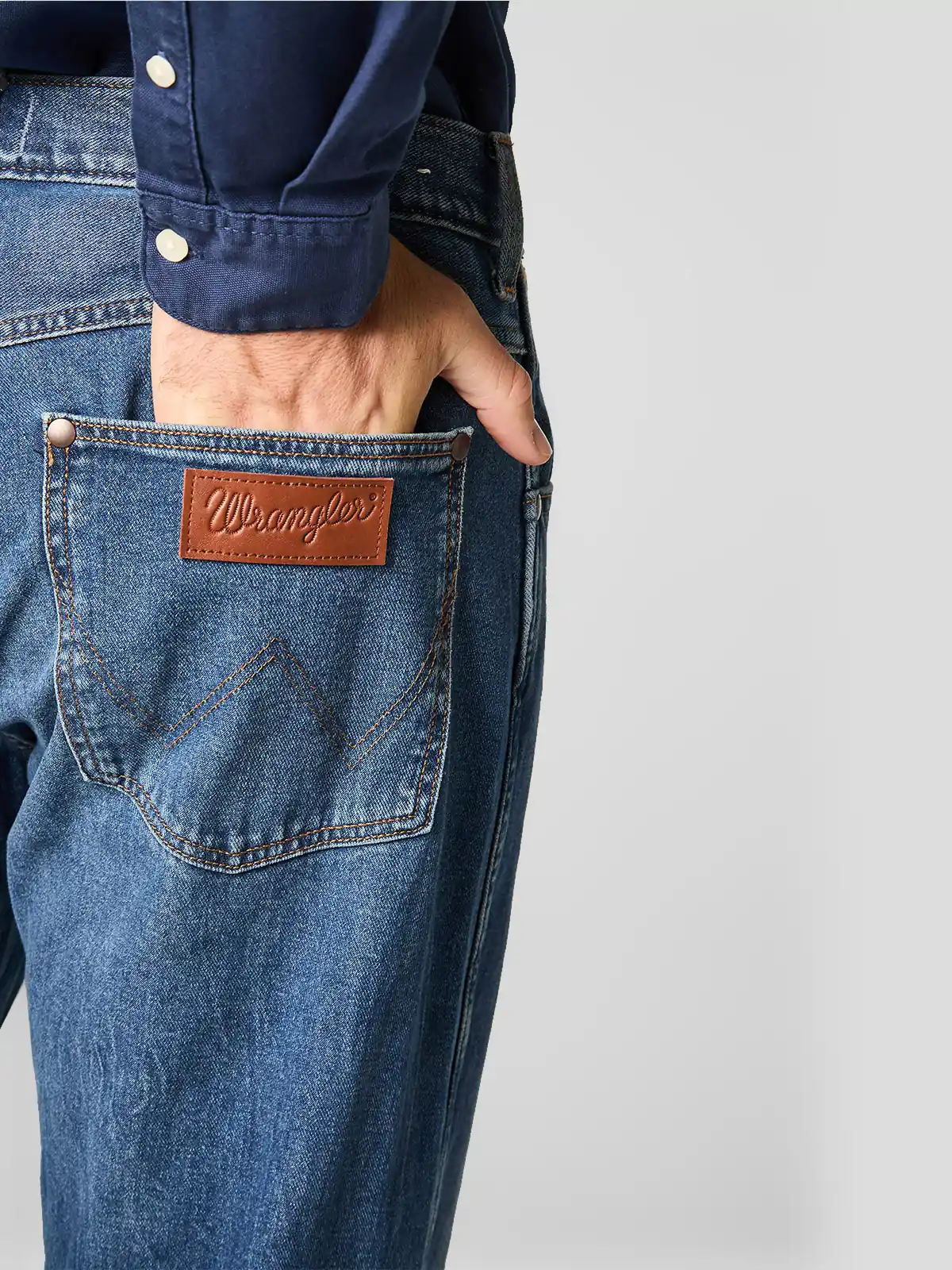JEANS HOMBRE WRANGLER ALGODÓN  - 3