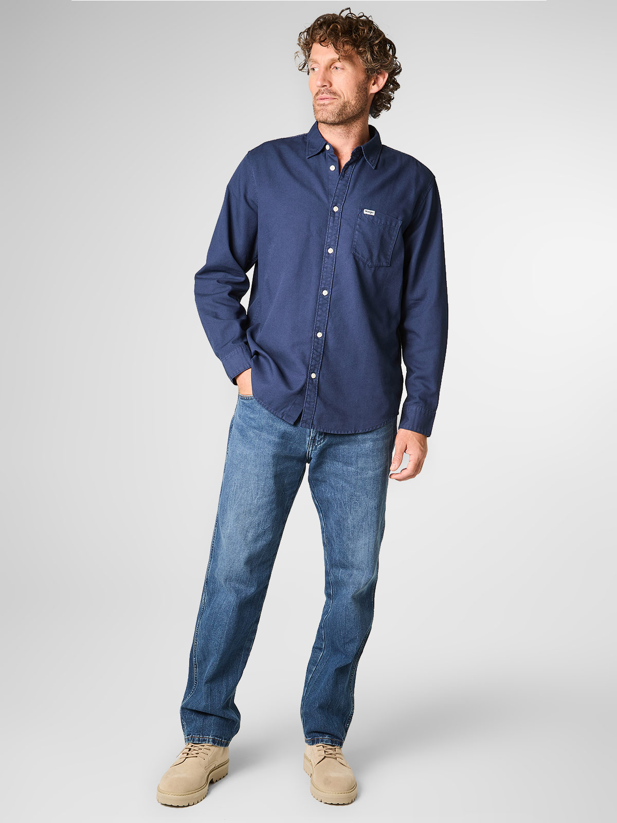 JEANS HOMBRE WRANGLER ALGODÓN  - 4