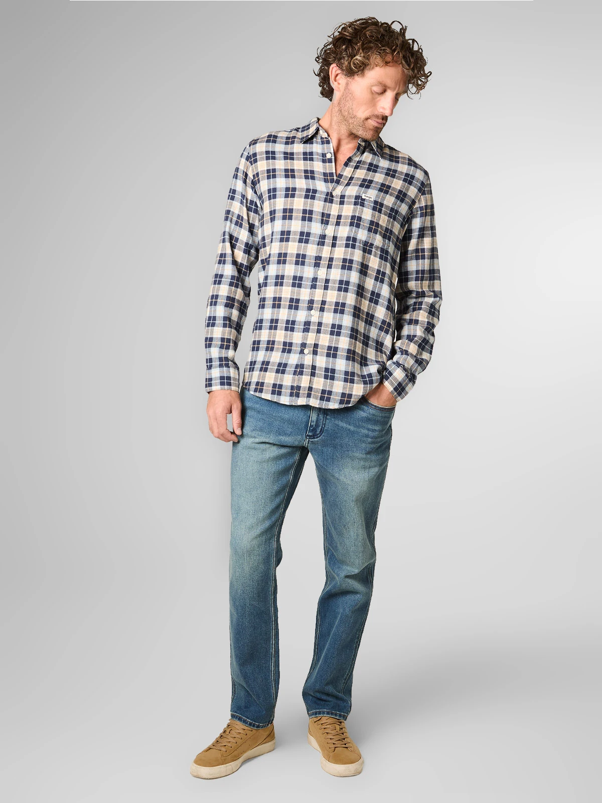 JEANS HOMBRE WRANGLER ALGODÓN  - 4