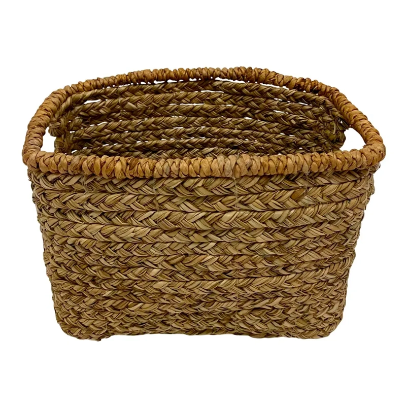 CANASTO DECORATIVO MAISON LINETT RECTANGULAR BORDE MEDITERRÁNEO 23 CM - 2