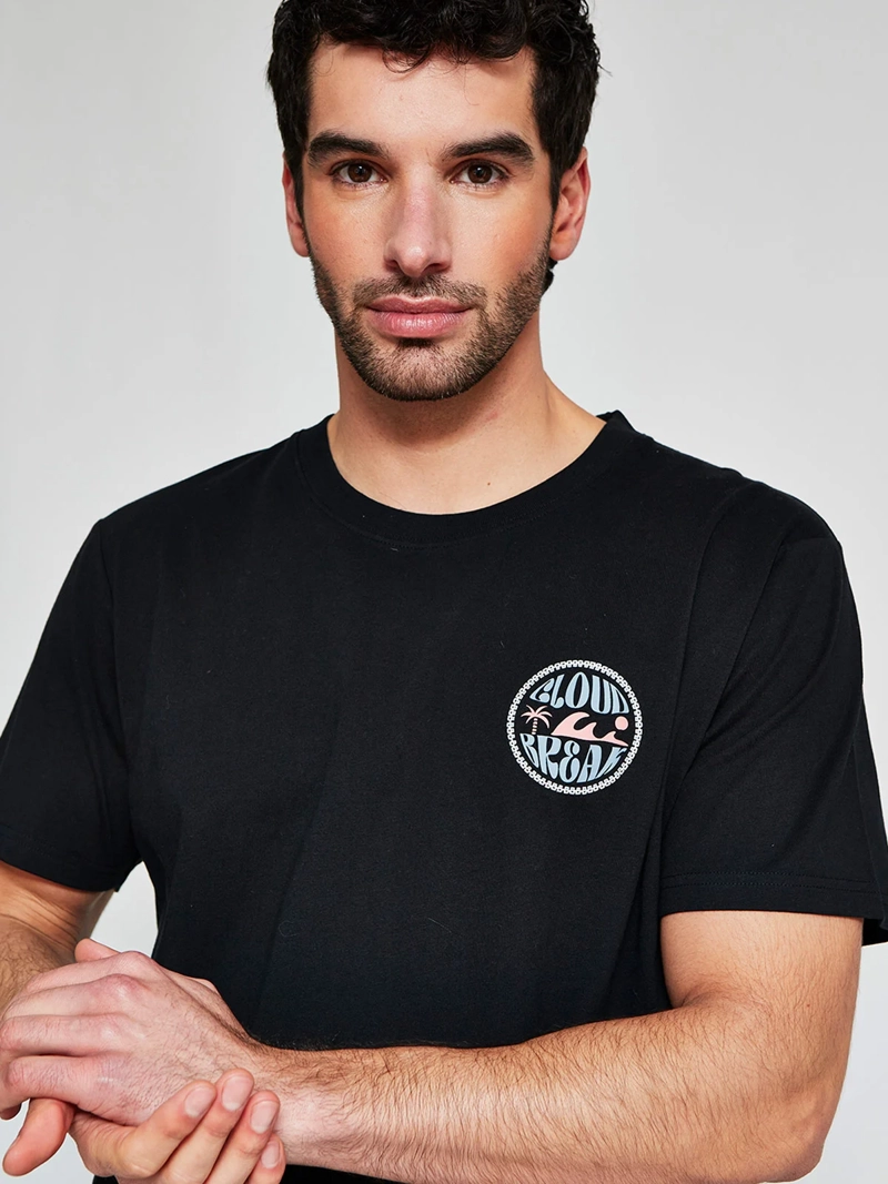 POLERA HOMBRE CLOUDBREAK ALGODÓN MANGA CORTA - 3