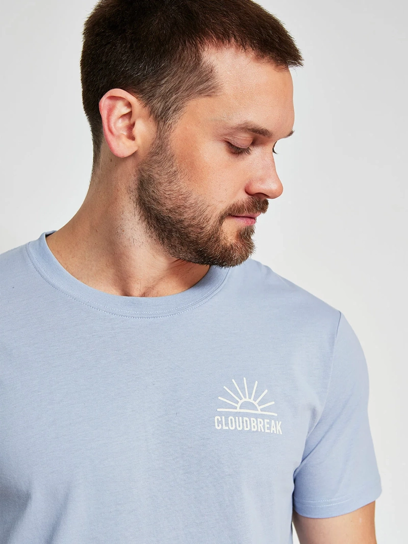 POLERA HOMBRE CLOUDBREAK ALGODÓN MANGA CORTA - 3