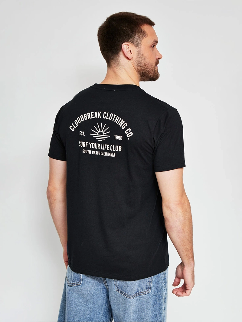 POLERA HOMBRE CLOUDBREAK ALGODÓN MANGA CORTA - 2