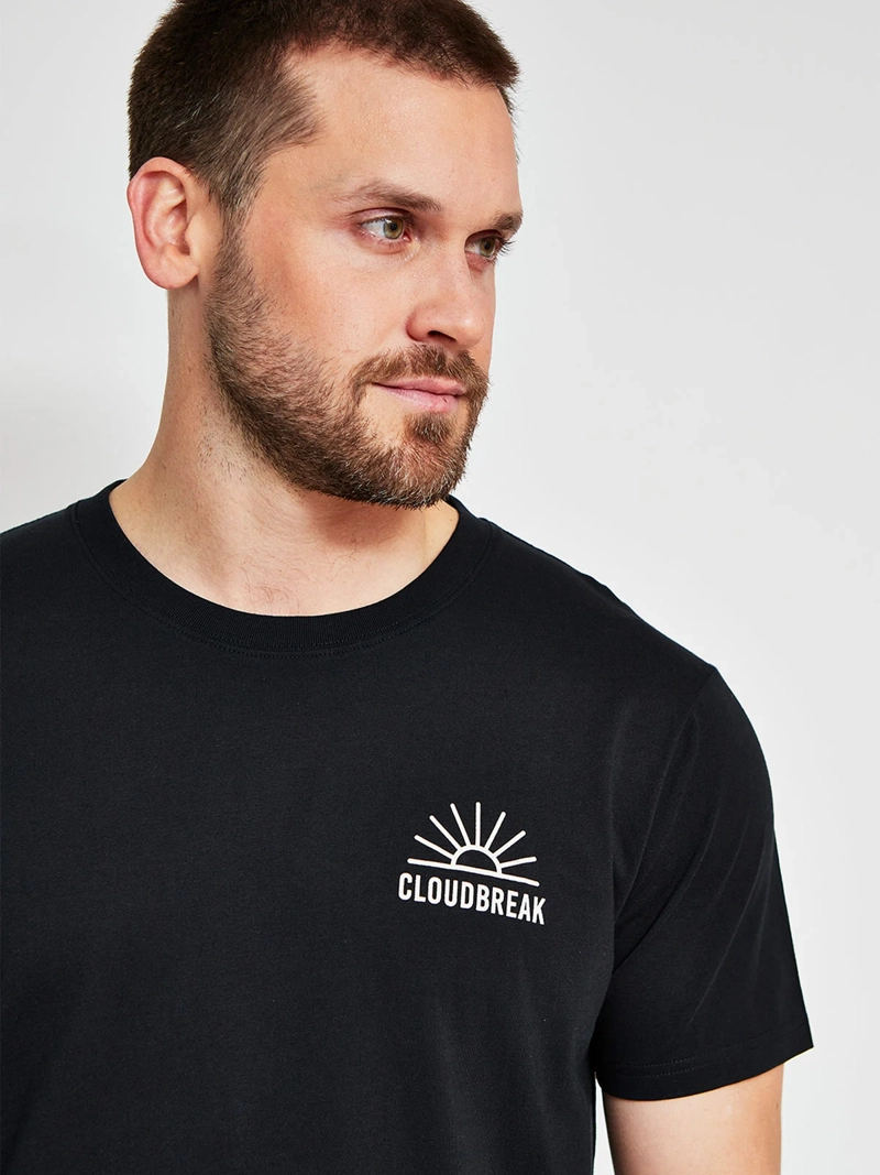 POLERA HOMBRE CLOUDBREAK ALGODÓN MANGA CORTA - 3