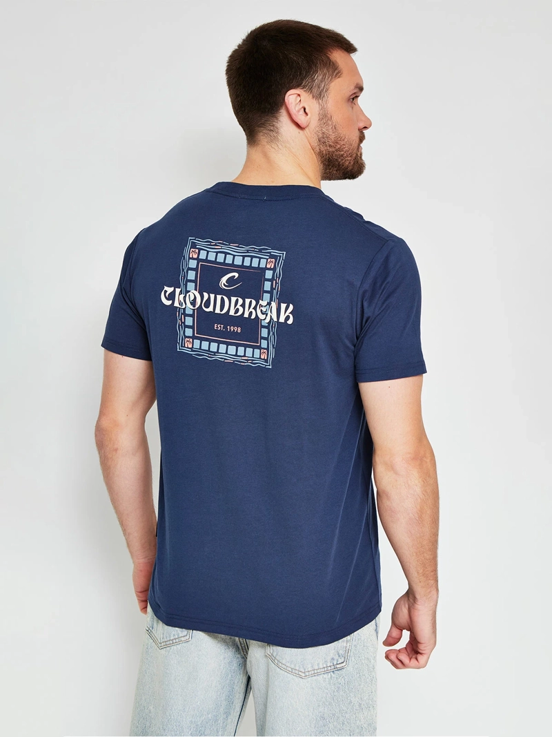POLERA HOMBRE CLOUDBREAK ALGODÓN MANGA CORTA - 2