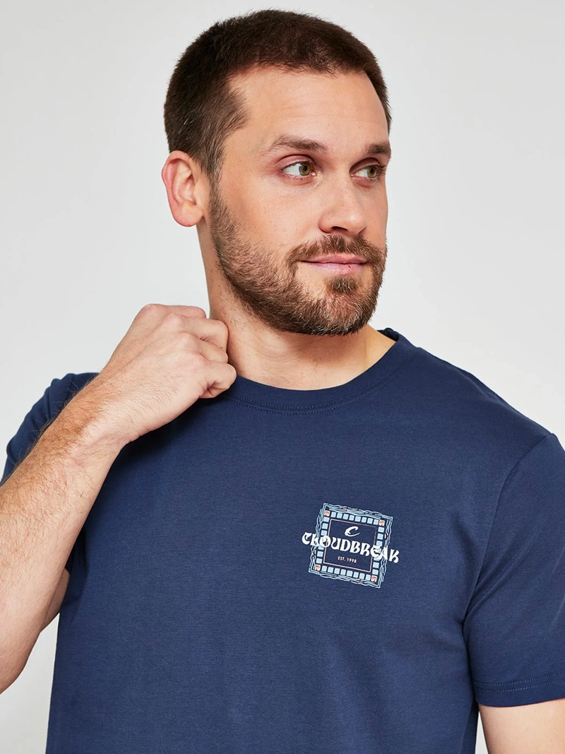 POLERA HOMBRE CLOUDBREAK ALGODÓN MANGA CORTA - 3