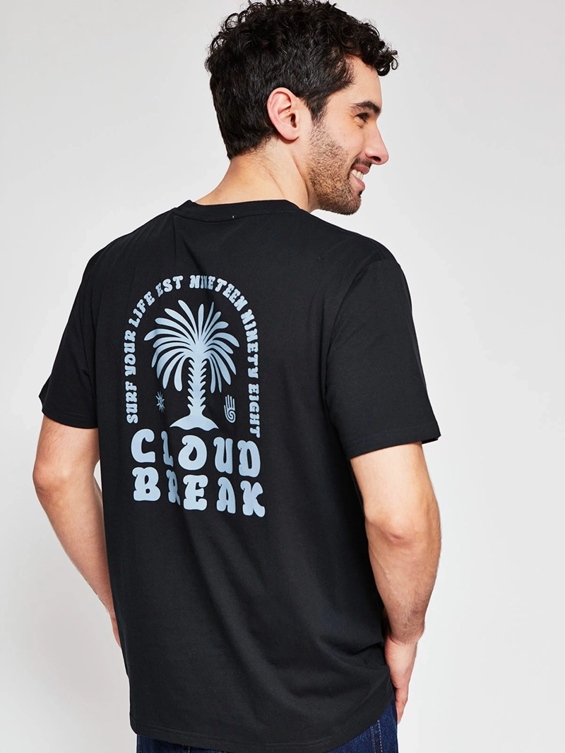 POLERA HOMBRE CLOUDBREAK ALGODÓN MANGA CORTA - 2