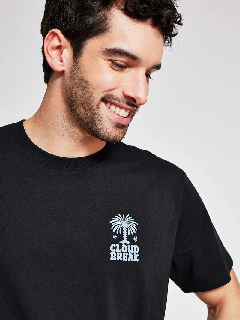 POLERA HOMBRE CLOUDBREAK ALGODÓN MANGA CORTA - 3