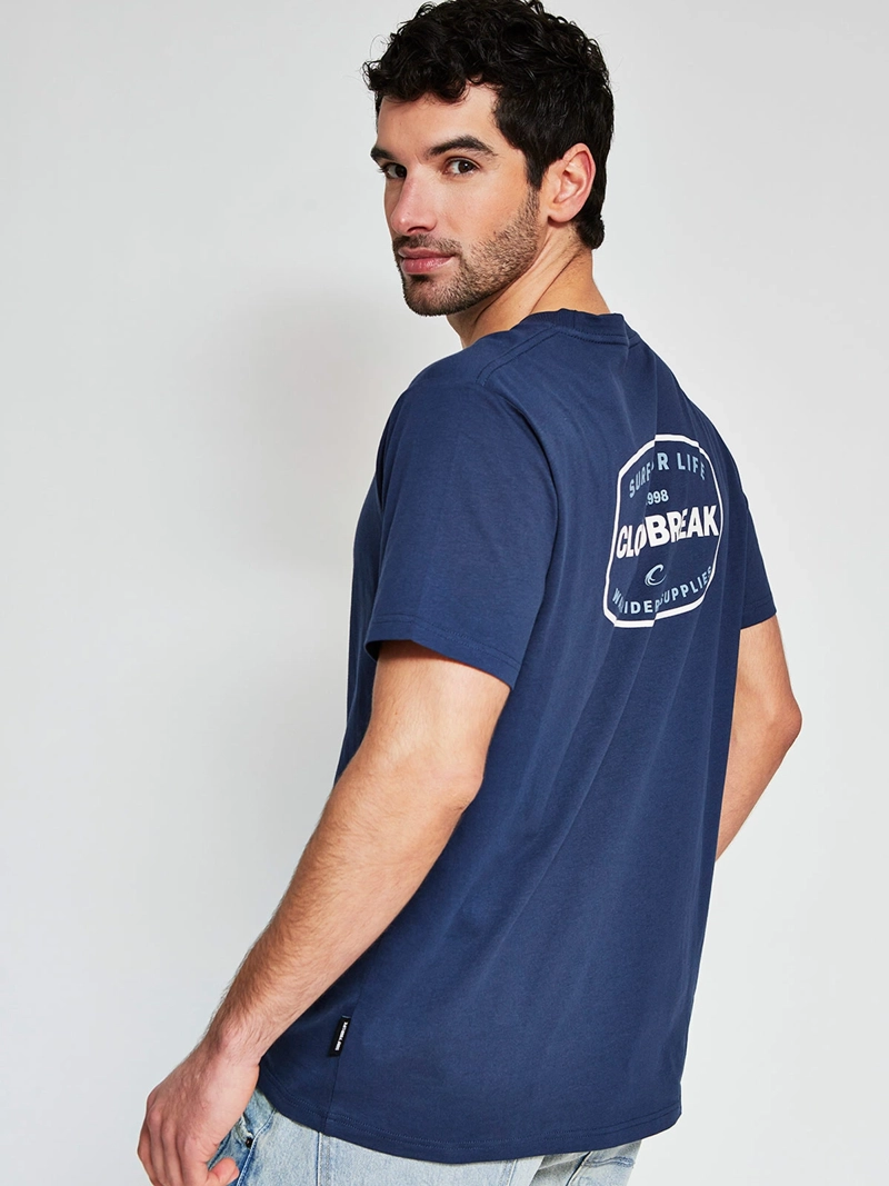 POLERA HOMBRE CLOUDBREAK ALGODÓN MANGA CORTA - 2