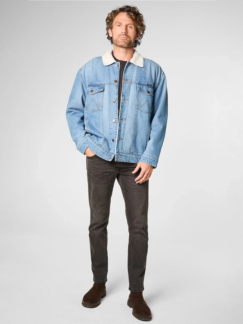 CHAQUETA HOMBRE WRANGLER SHERPA - 4