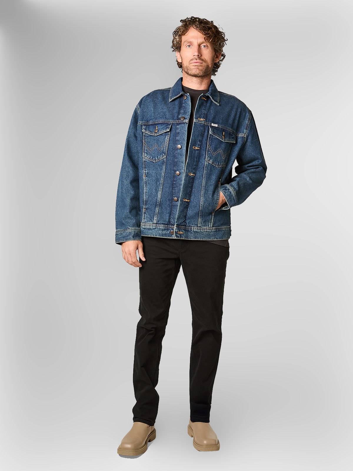 CHAQUETA HOMBRE WRANGLER TRUCKER - 4