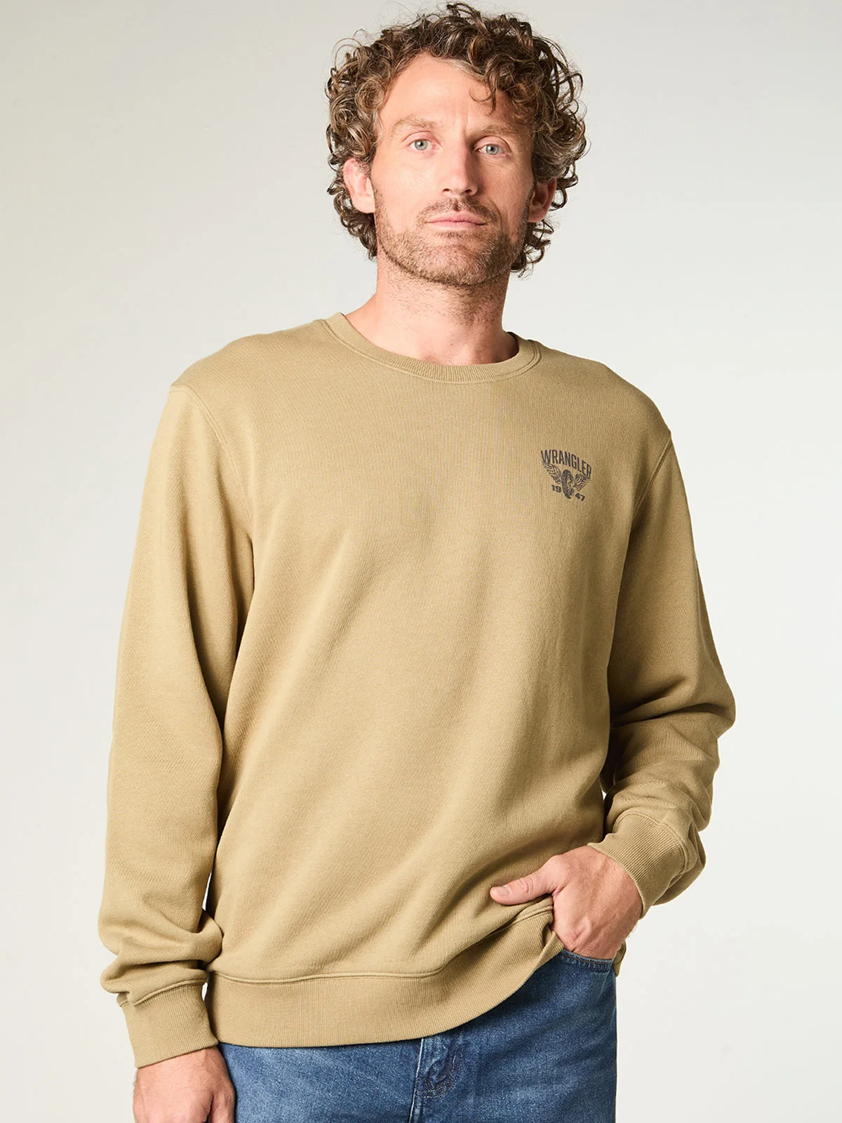 POLERÓN HOMBRE WRANGLER ALGODÓN REGULAR FIT - 2