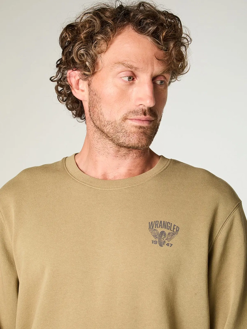 POLERÓN HOMBRE WRANGLER ALGODÓN REGULAR FIT - 4