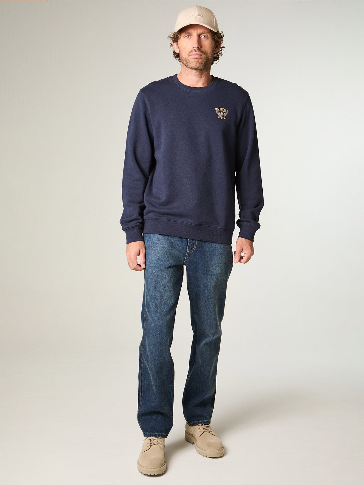 POLERÓN HOMBRE WRANGLER ALGODÓN REGULAR FIT - 1