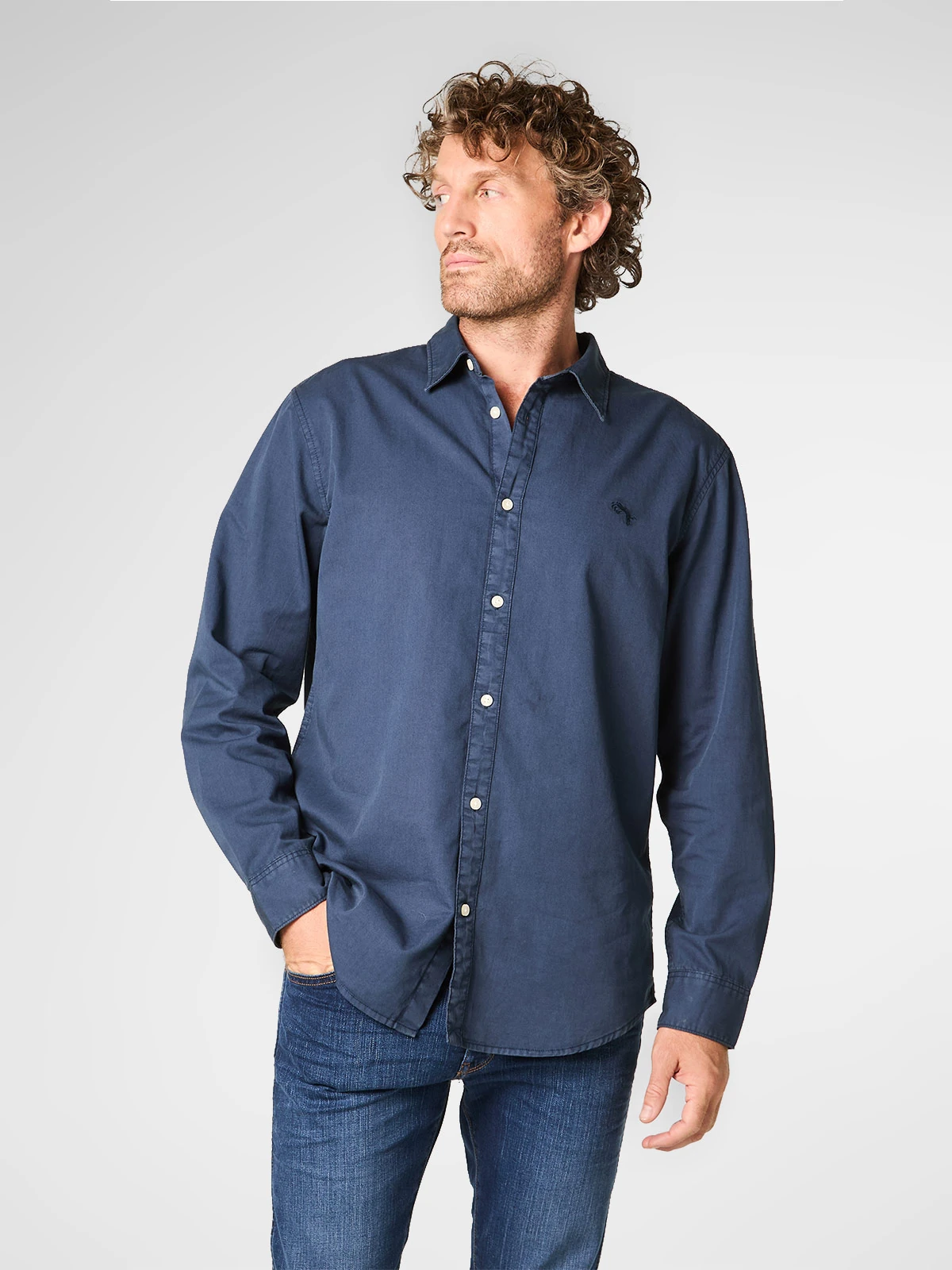 CAMISA MANGA LARGA HOMBRE WRANGLER - 1