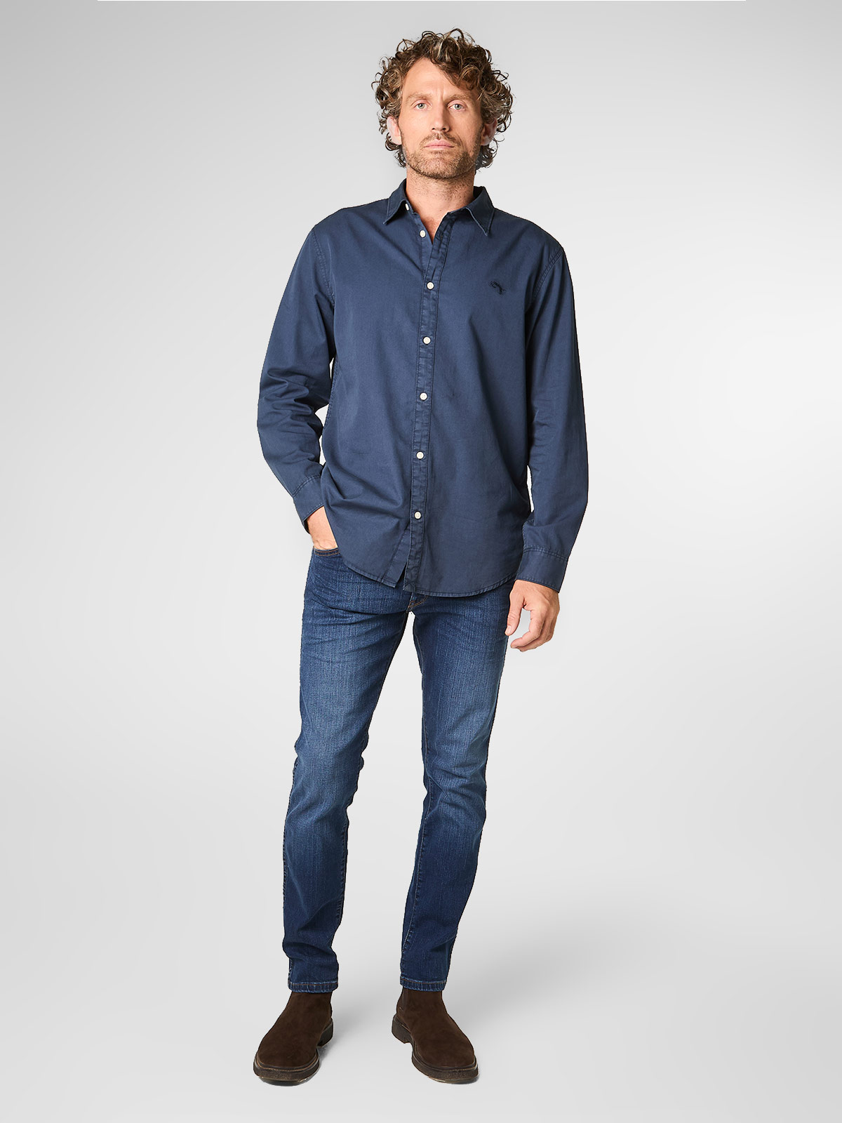 CAMISA MANGA LARGA HOMBRE WRANGLER - 4