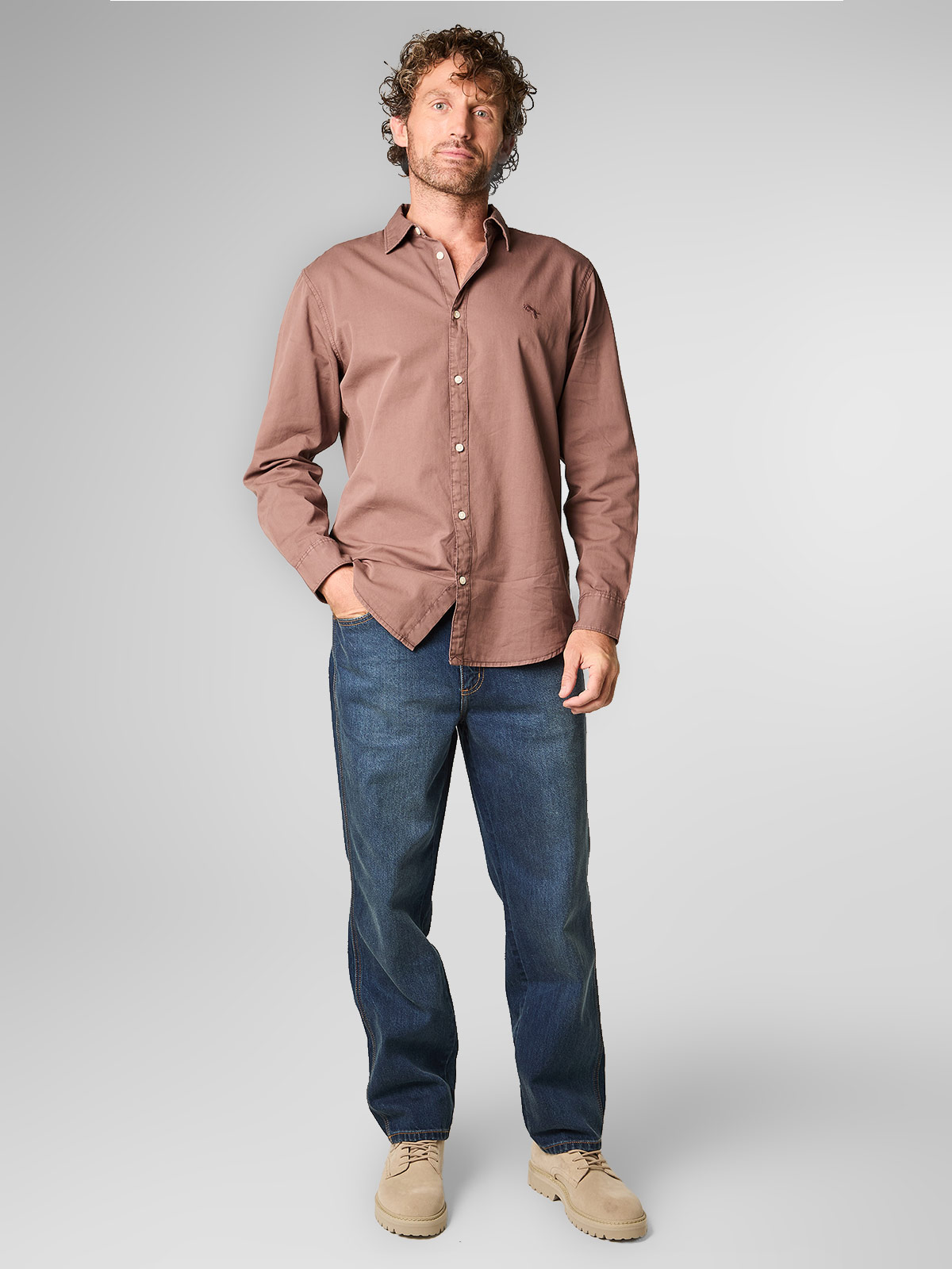 CAMISA MANGA LARGA HOMBRE WRANGLER - 4