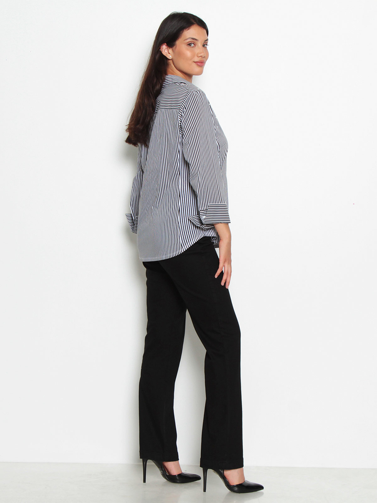 BLUSA MUJER WADOS ALGODÓN MANGA 3/4 PERLAS - 3