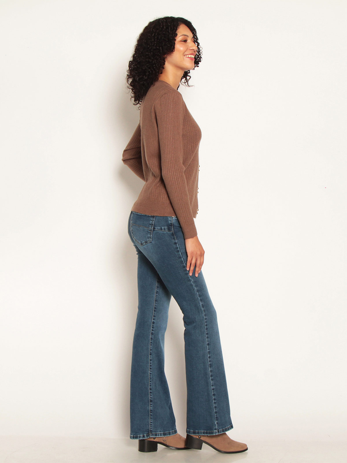 SWEATER MUJER WADOS ESCOTE REDONDO MANGA LARGA - 3