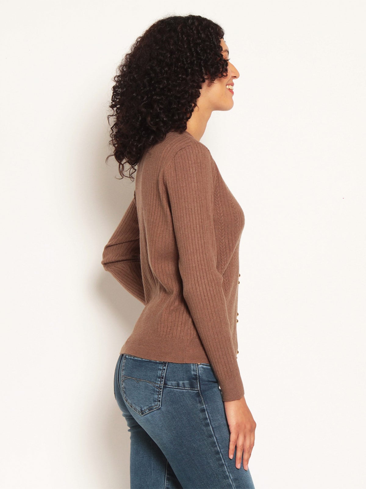 SWEATER MUJER WADOS ESCOTE REDONDO MANGA LARGA - 4