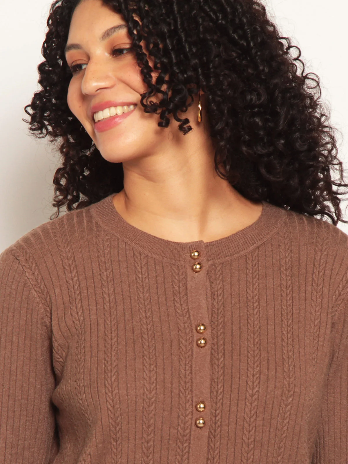 SWEATER MUJER WADOS ESCOTE REDONDO MANGA LARGA - 5