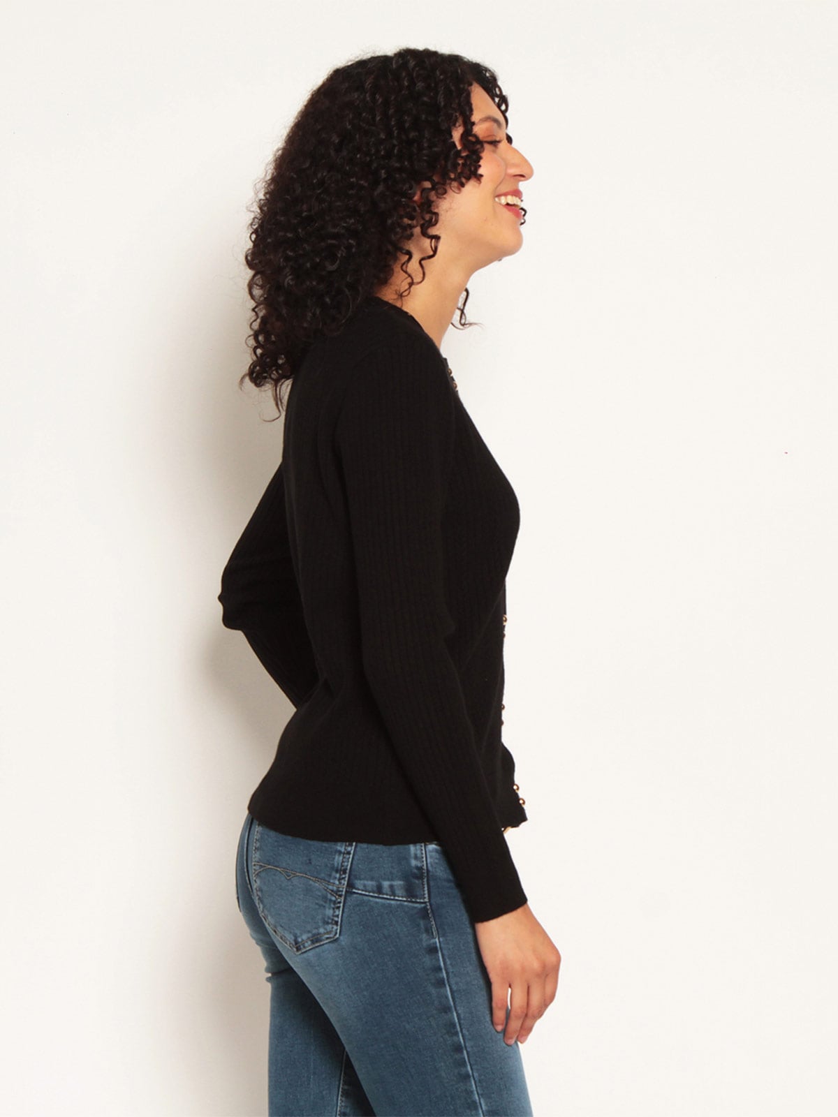 SWEATER MUJER WADOS ESCOTE REDONDO MANGA LARGA - 4