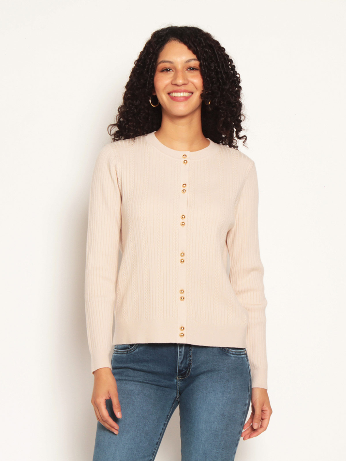 SWEATER MUJER WADOS ESCOTE REDONDO MANGA LARGA - 2