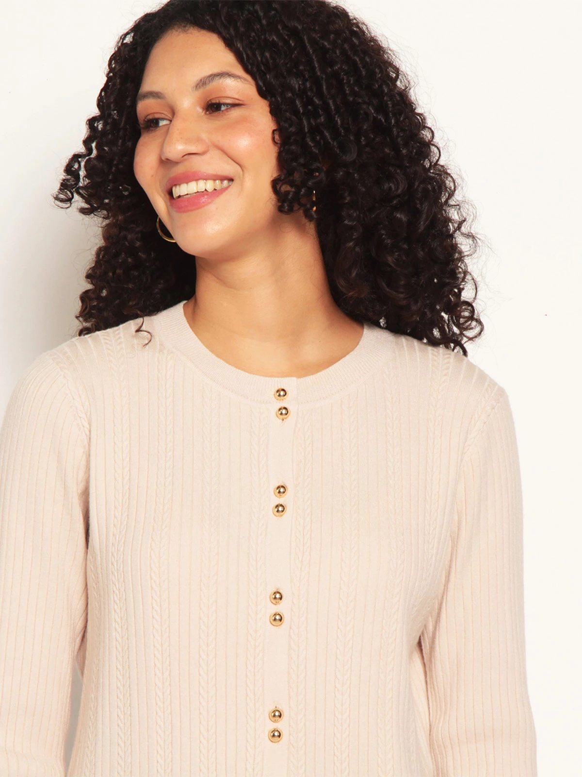 SWEATER MUJER WADOS ESCOTE REDONDO MANGA LARGA - 5