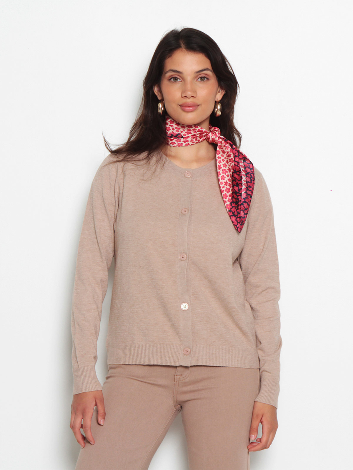SWEATER MUJER WADOS MANGA LARGA ABOTONADO - 2