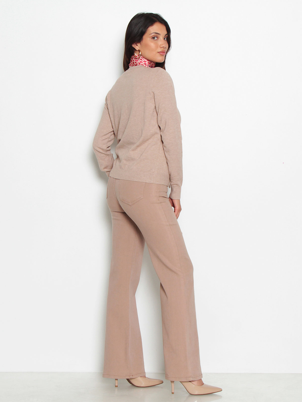 SWEATER MUJER WADOS MANGA LARGA ABOTONADO - 3