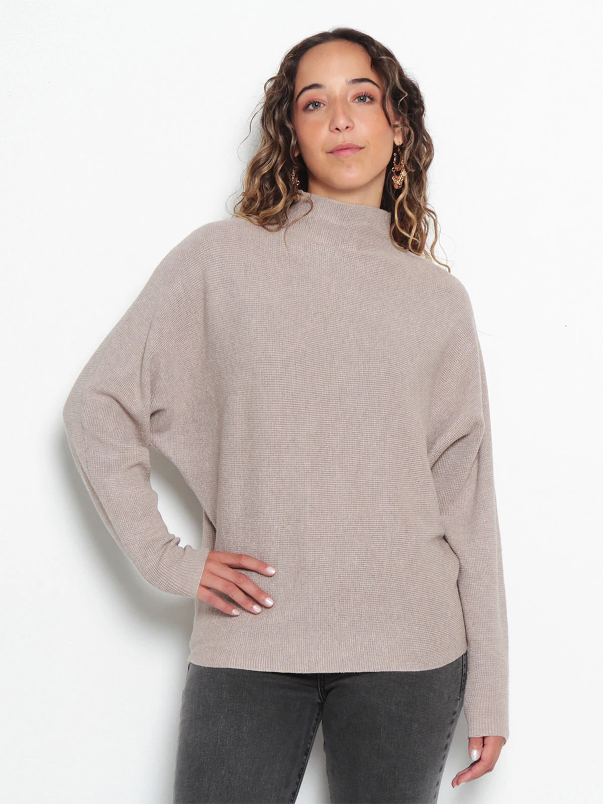 SWEATER MUJER WADOS CUELLO ALTO MANGA LARGA - 2