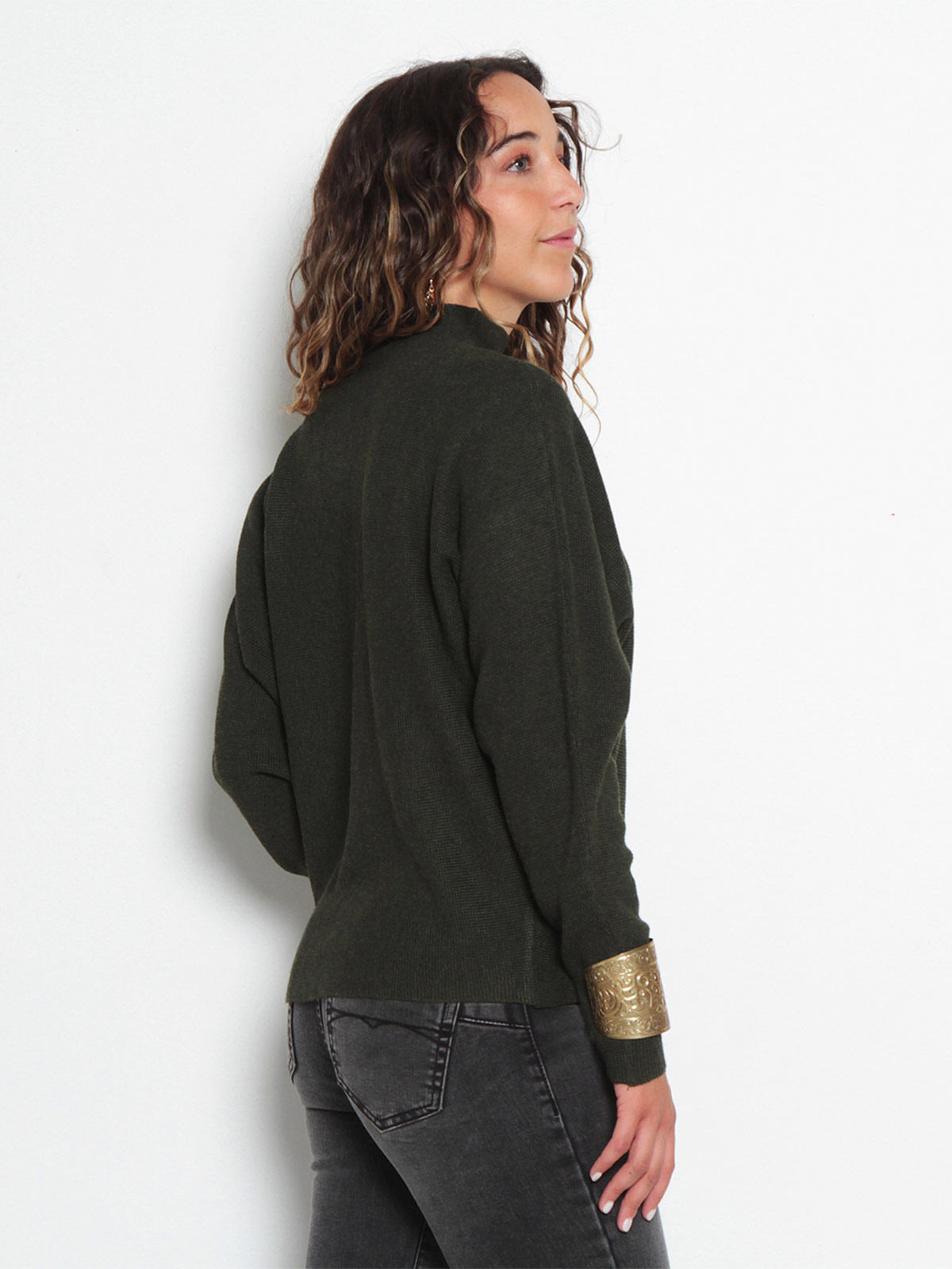 SWEATER MUJER WADOS CUELLO ALTO MANGA LARGA - 4