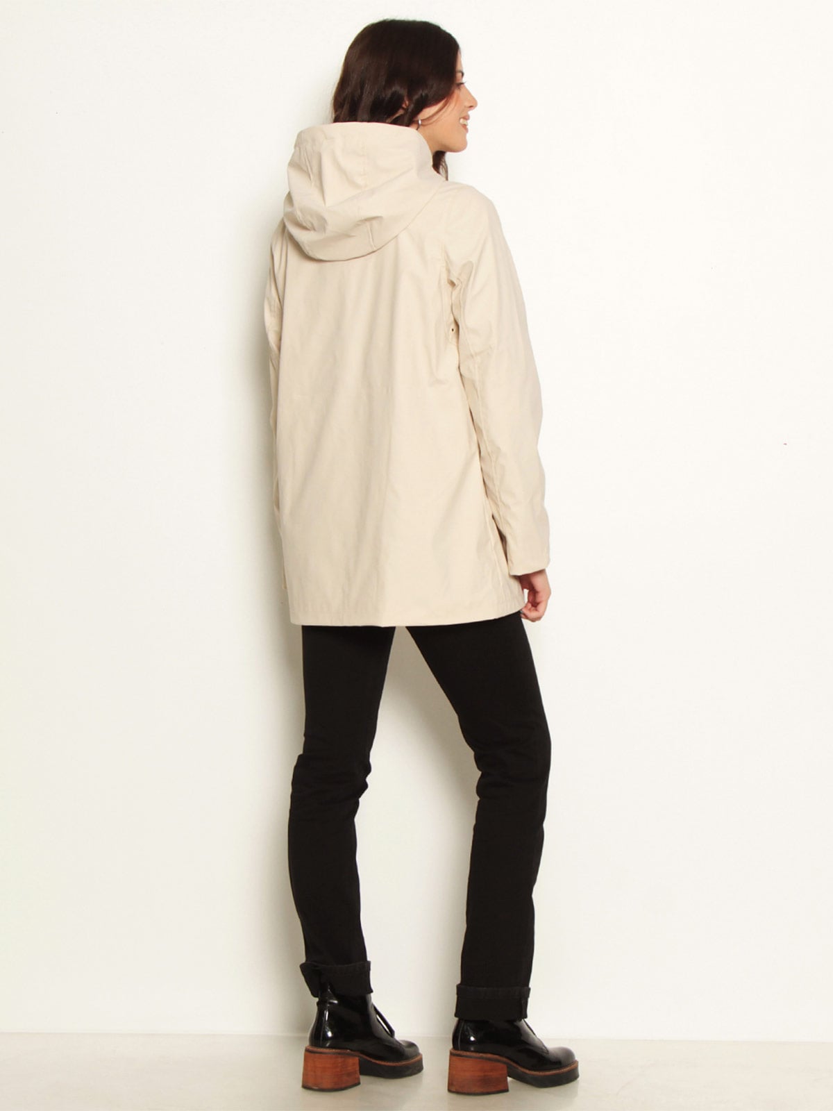 CHAQUETA MUJER WADOS MANGA LARGA IMPERMEABLE CAPUCHA - 3