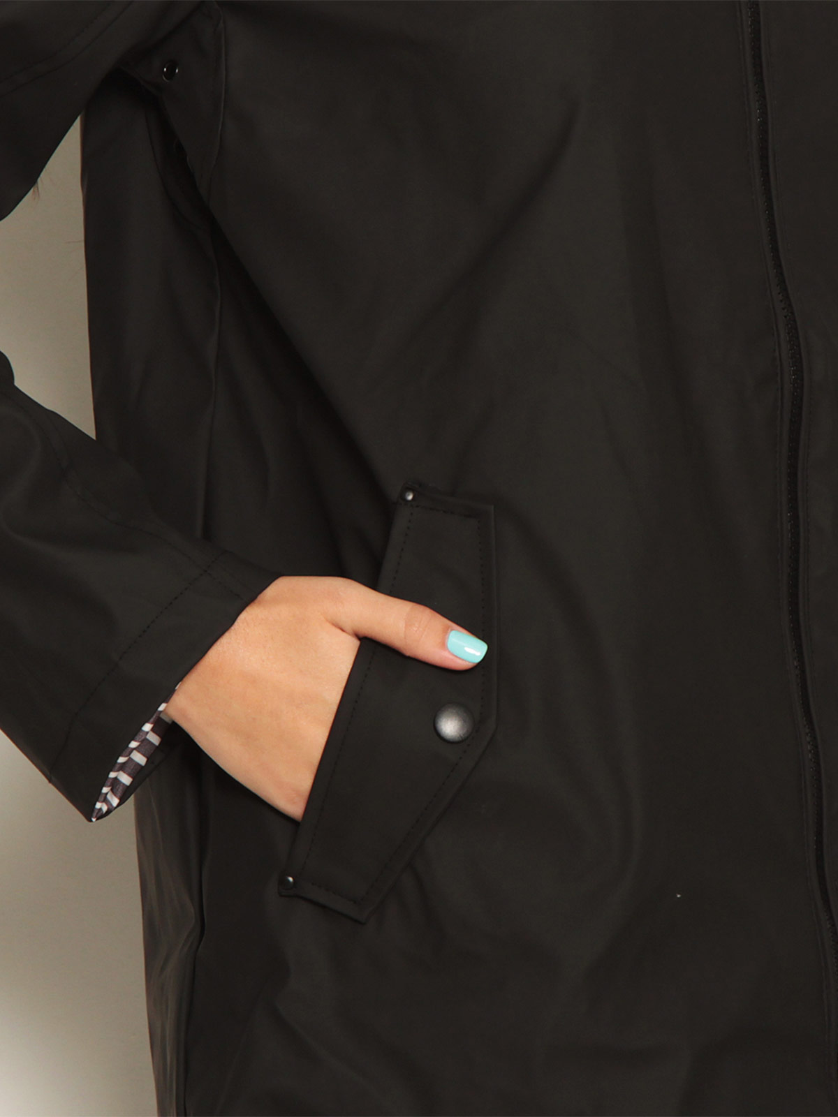 CHAQUETA MUJER WADOS MANGA LARGA IMPERMEABLE CAPUCHA - 6