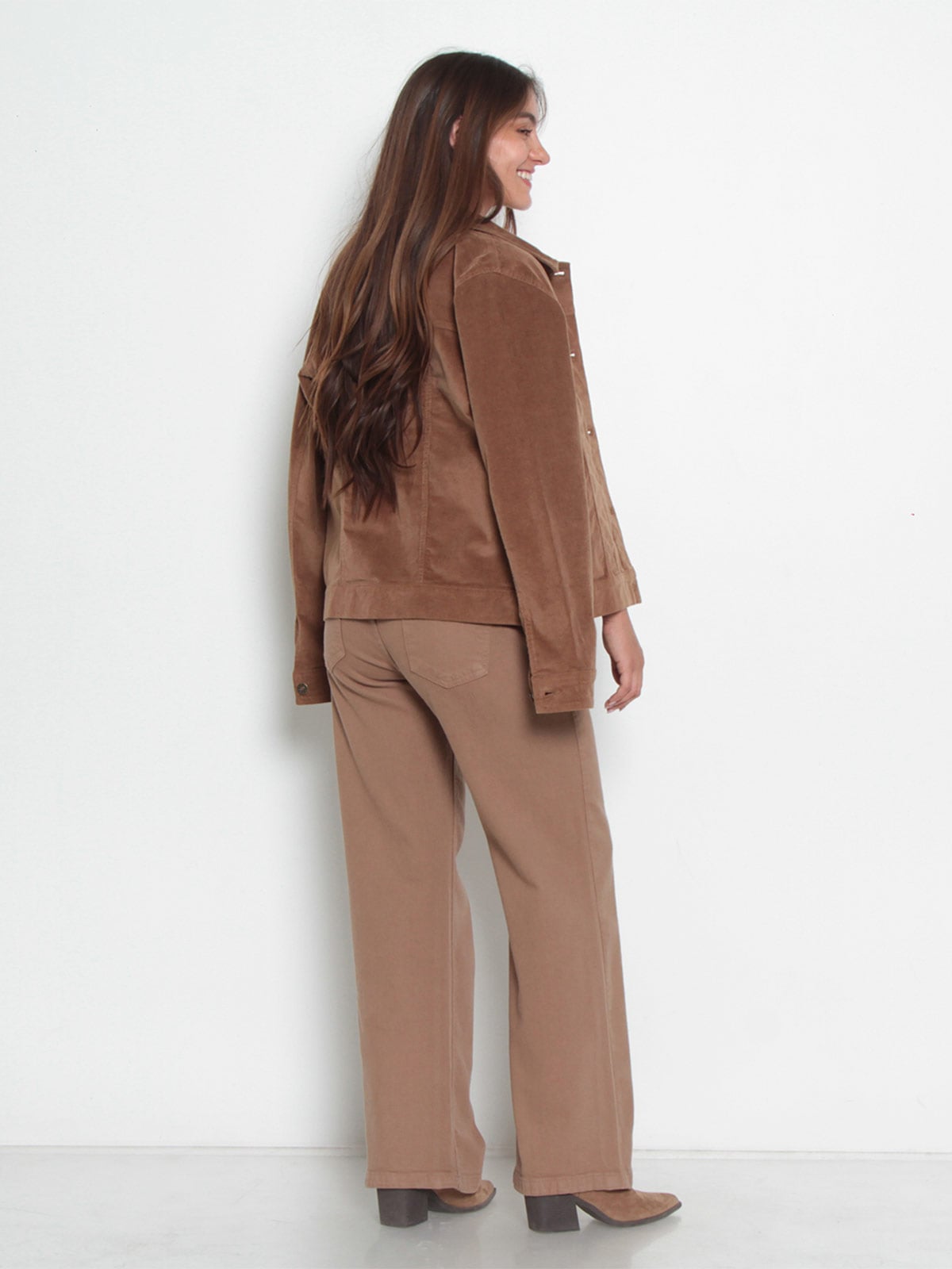 JEANS MUJER WADOS ALGODÓN RECTO TIRO ALTO - 3