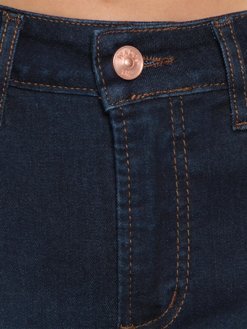 JEANS MUJER WADOS ALGODÓN RECTO TIRO MEDIO - 6
