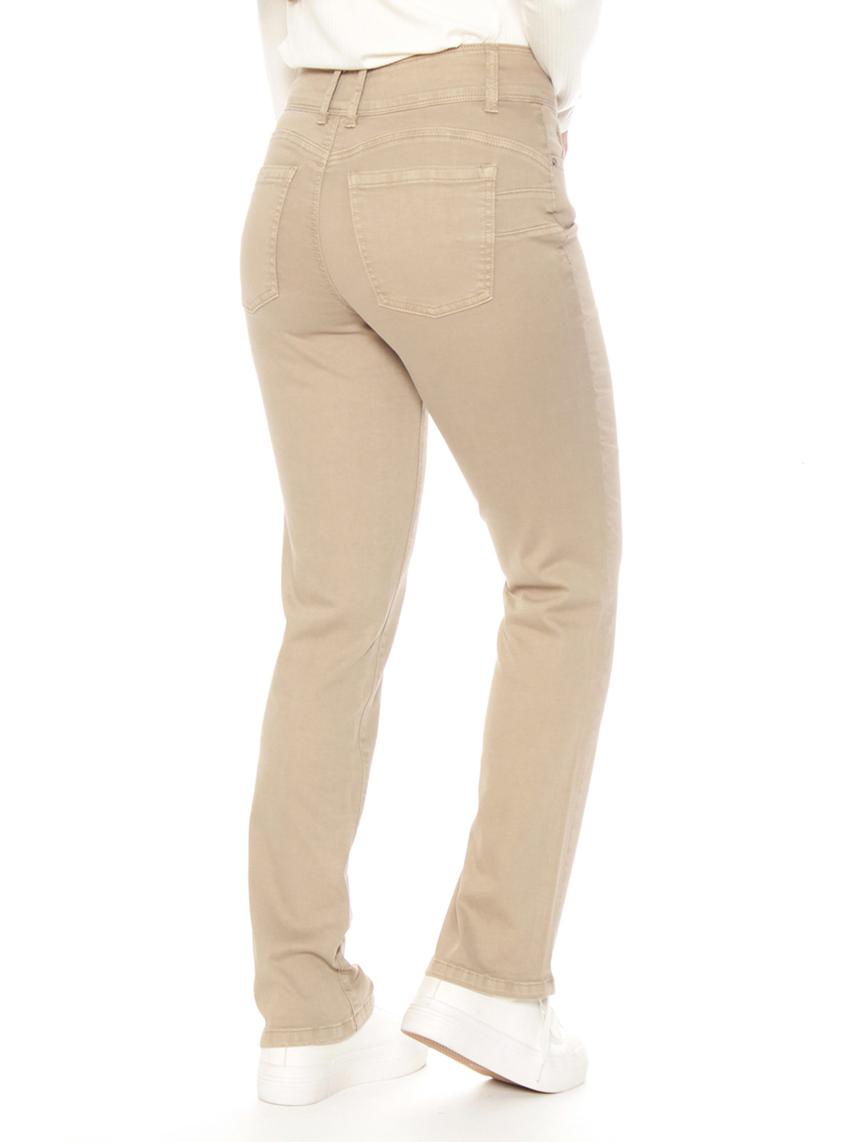 PANTALÓN MUJER WADOS ALGODÓN RECTO TIRO ALTO - 4