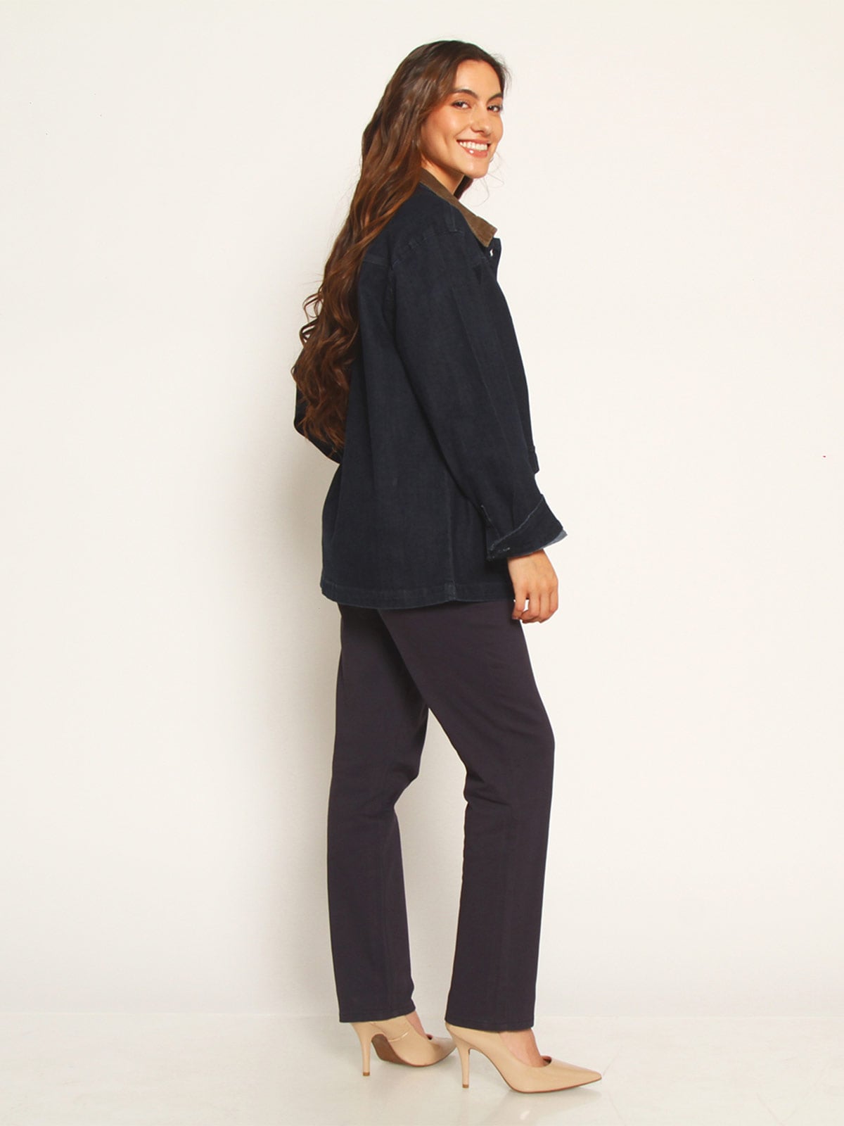 CHAQUETA MUJER WADOS ALGODÓN MANGA LARGA DENIM - 3