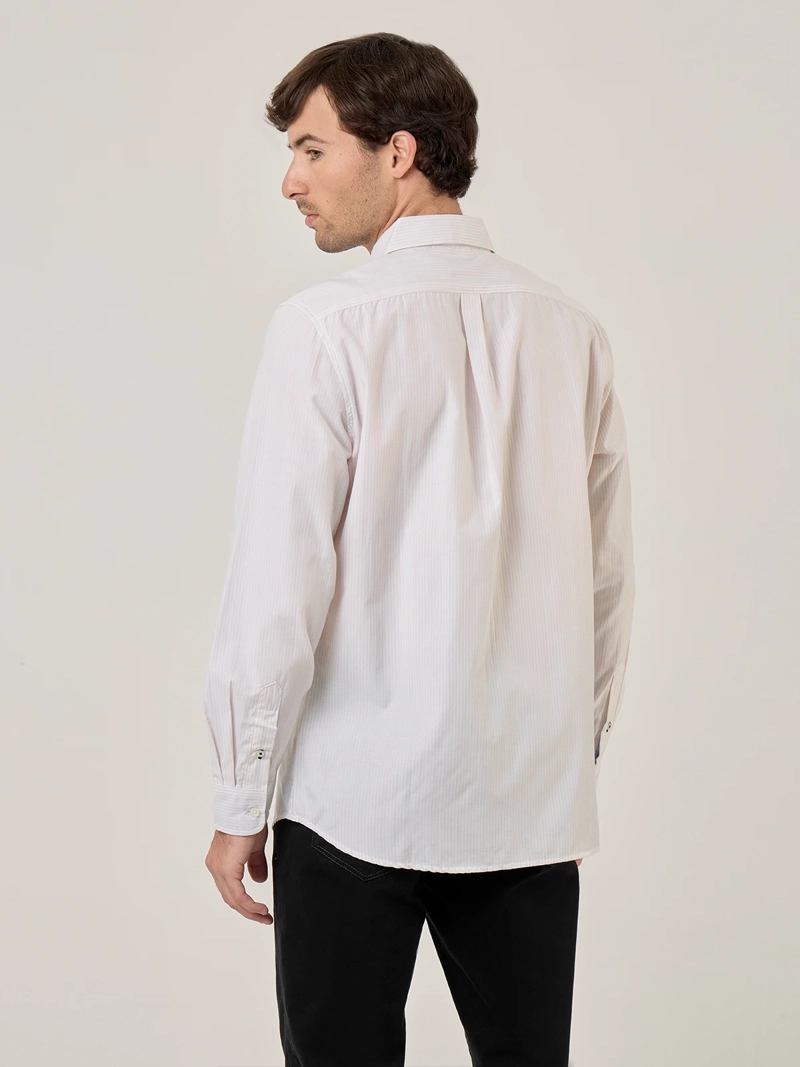 CAMISA HOMBRE KENNETH STEVENS ALGODÓN MANGA LARGA - 2