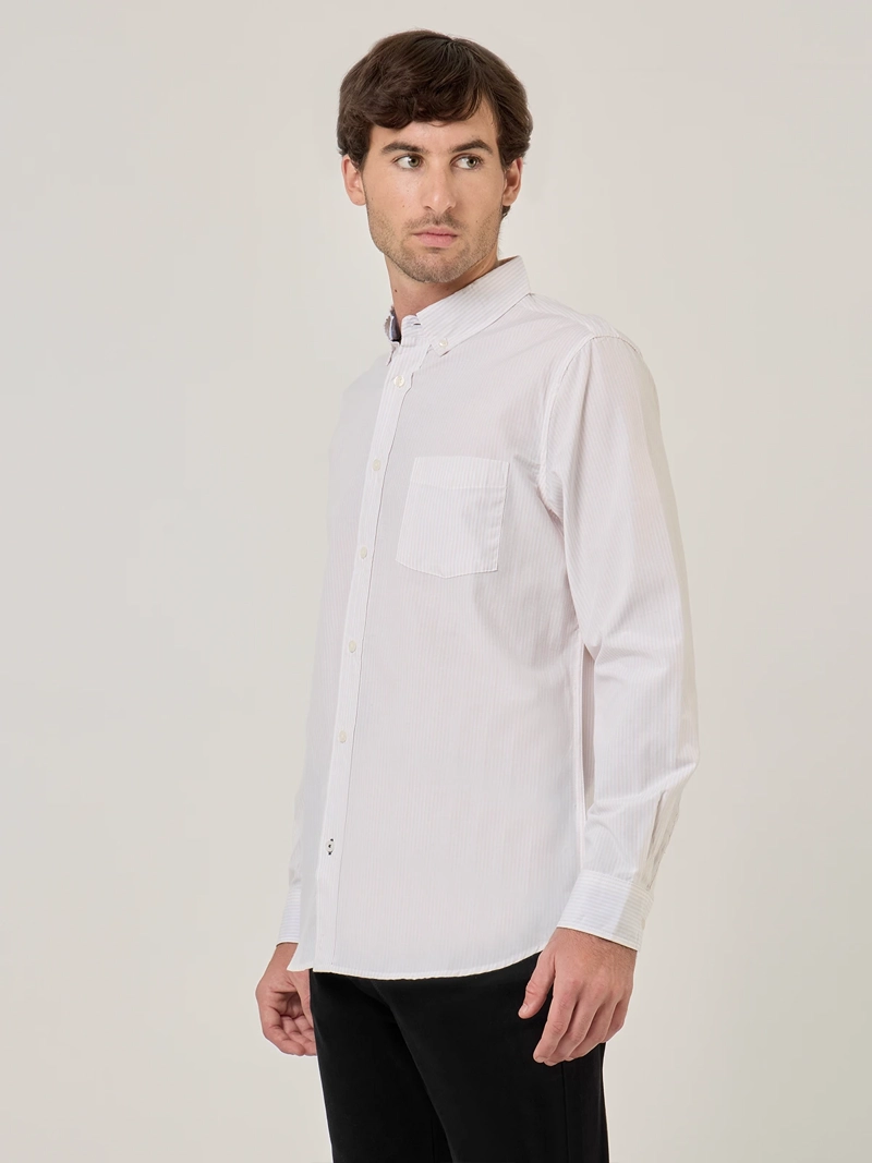 CAMISA HOMBRE KENNETH STEVENS ALGODÓN MANGA LARGA - 3